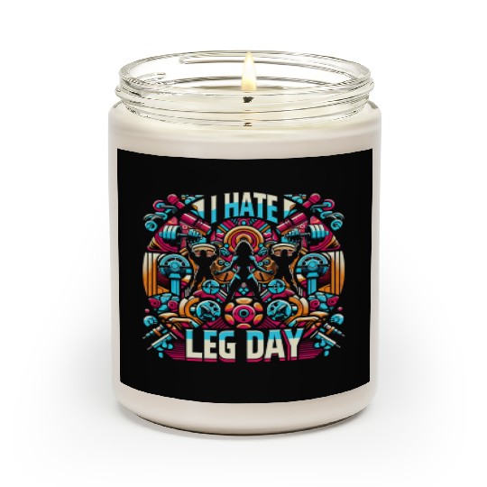 I Hate Leg Day 37 Scented Candles
