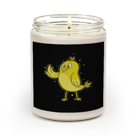 Canary waving Scented Candles