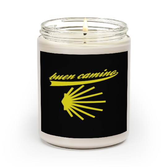 Way of St. James shell pilgrims buen camino Scented Candles