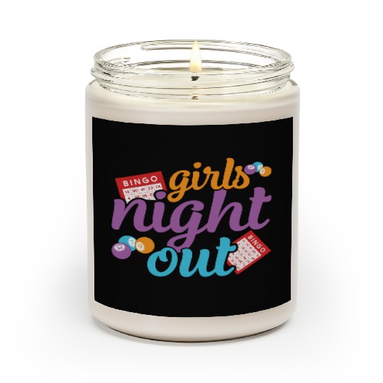 Girls Night Out Bingo Player Bingo Scented Candles