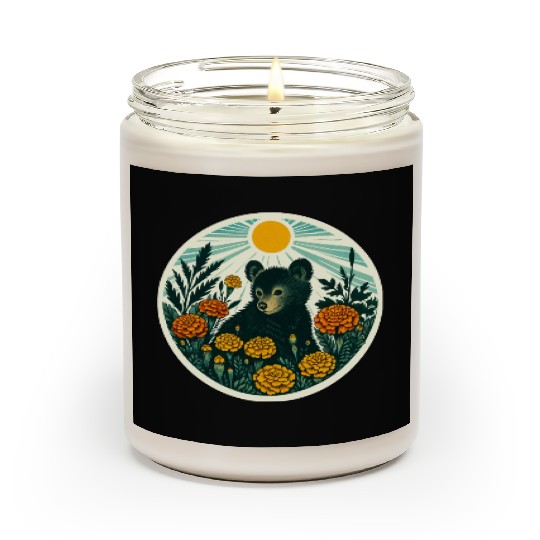 Black Bear Scented Candles