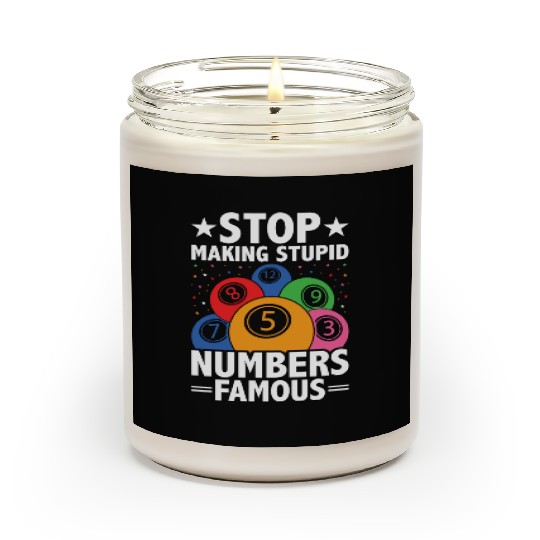 Funny Bingo Night Bingo Players Scented Candles