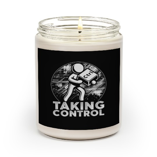 Robotics Engineer Taking Control Scented Candles