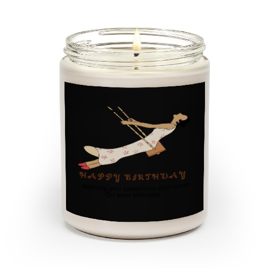 Birthday Bliss- Where Sweetness Meets Joy Scented Candles