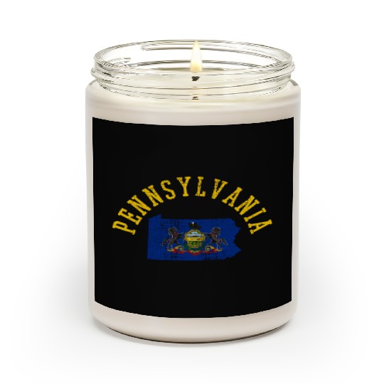 Embrace Your Roots with Pennsylvania Patriot Flag Scented Candles