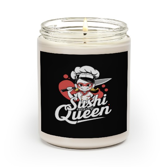 Anime Girl Chef Scented Candles