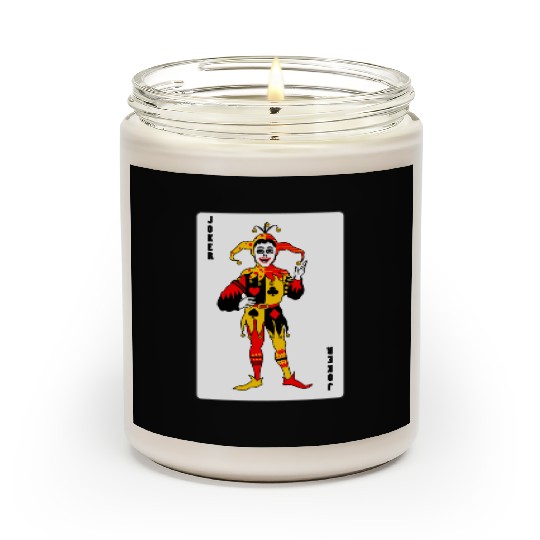 Playing card Joker Scented Candles