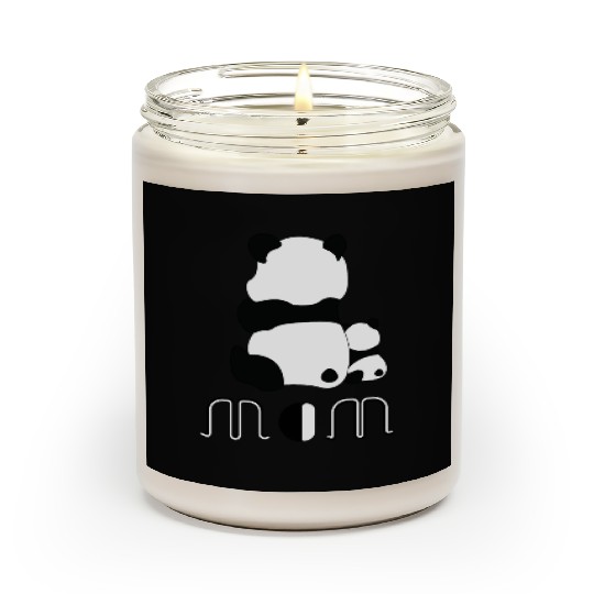 Adorable Panda Cubs Scented Candles