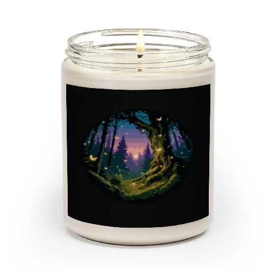 Enchanted Forest: Mystical Twilight Scented Candles