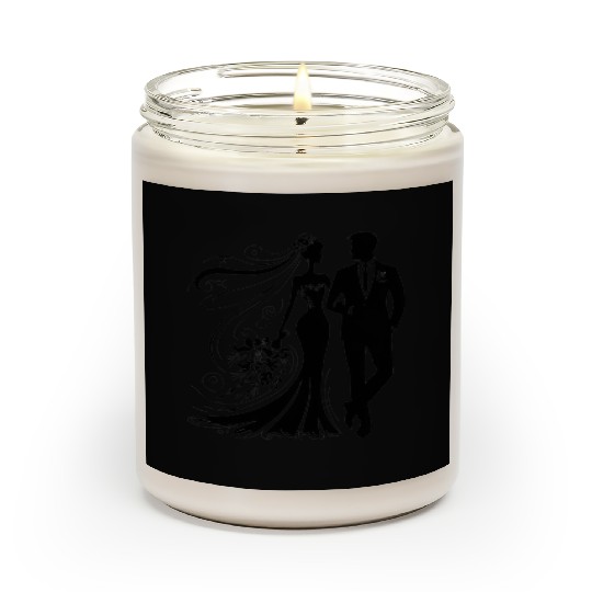 Bride Groom Scented Candles