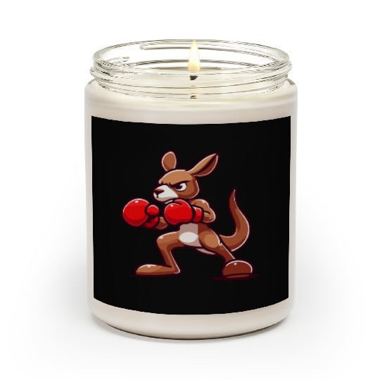 Ring Champ Kangaroo: Boxing Bound Scented Candles