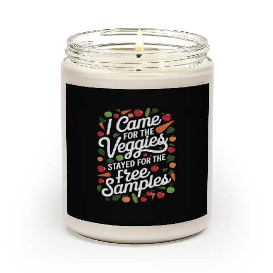 Farmers Market Farmer Agriculture Farming Food Scented Candles