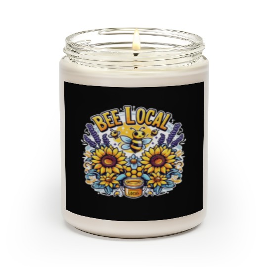 Farmers Market Farmer Agriculture Farming Food Scented Candles