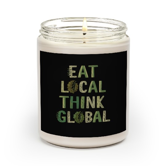 Farmers Market Farmer Agriculture Farming Food Scented Candles