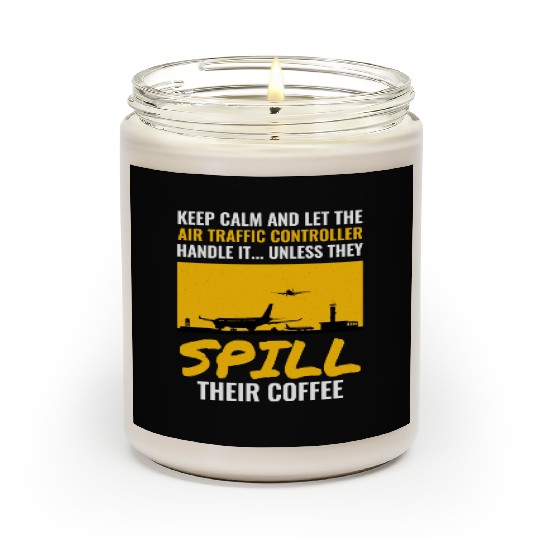 Air Traffic Controller ATC Aviation Humor Airplane Scented Candles