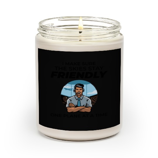 Air Traffic Controller ATC Aviation Humor Airplane Scented Candles