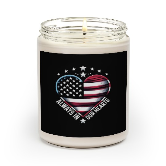 memorial day Always in Our Hearts Scented Candles