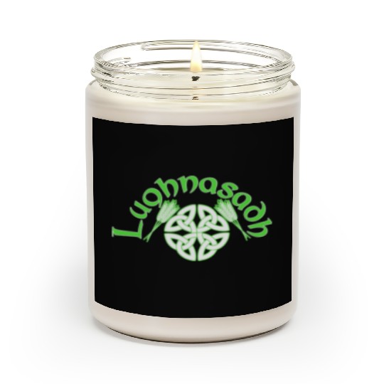 Irish Lughnasadh Festival Celtic Knot Scented Candles