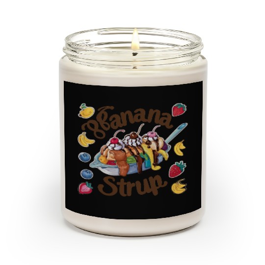 banana split-Delicious sweet Scented Candles