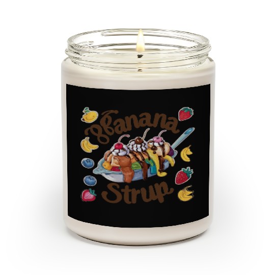 banana split-Delicious sweet Scented Candles
