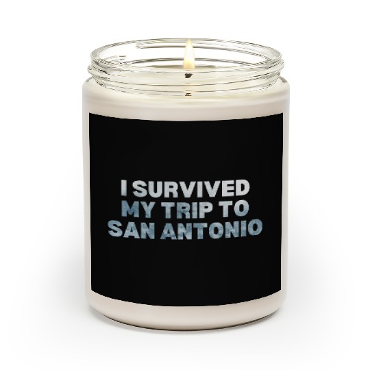 My Trip Traveler Vacation San Antonio Scented Candles