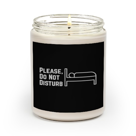 Please, Do not disturb Scented Candles