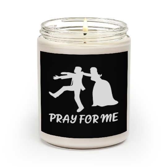 Wedding Bride Groomsmen Groom Scented Candles
