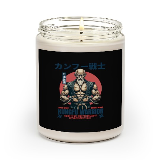 kungfu warrior master Scented Candles