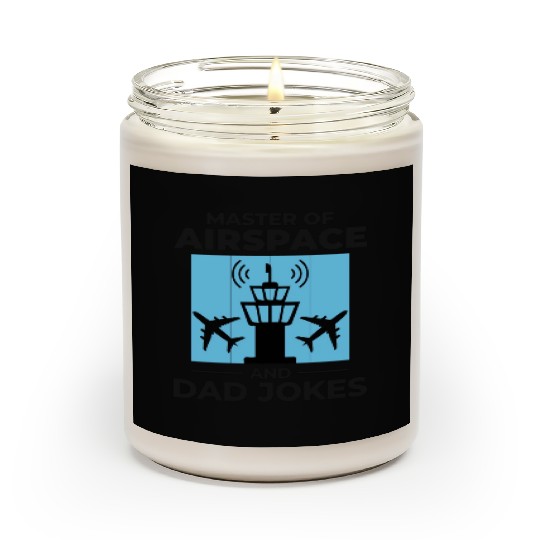 Air Traffic Controller ATC Dad Aviation Humor Scented Candles