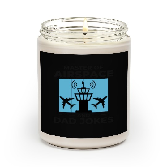 Air Traffic Controller ATC Dad Aviation Humor Scented Candles