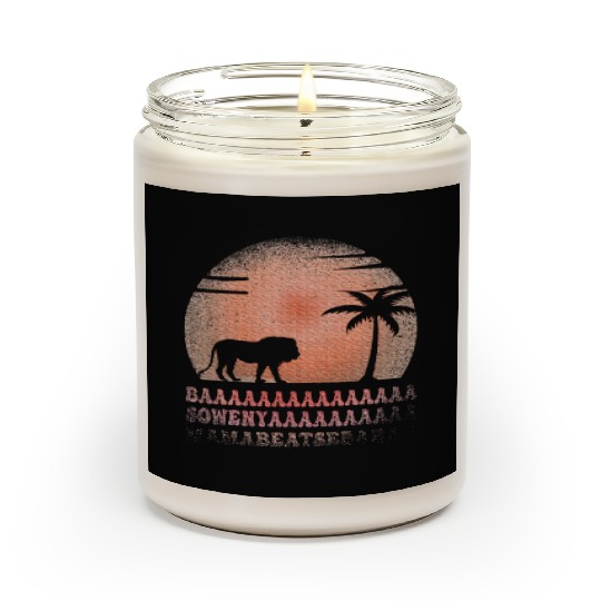BAAA SOWENYAAA African King Lion Scented Candles