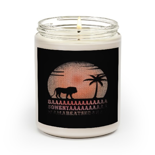 BAAA SOWENYAAA African King Lion Scented Candles