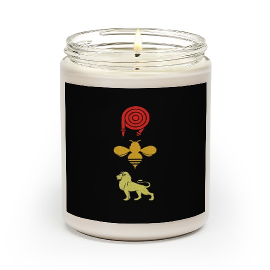 Hose Bee Lion Scented Candles