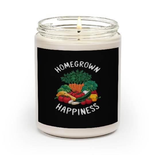 Farmers Market Farmer Agriculture Farming Food Scented Candles