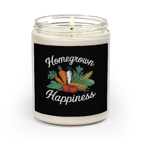 Farmers Market Farmer Agriculture Farming Food Scented Candles