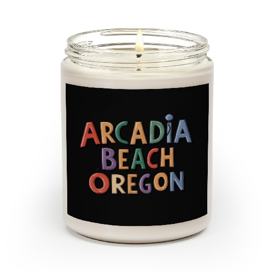 Arcadia Beach Oregon Scented Candles