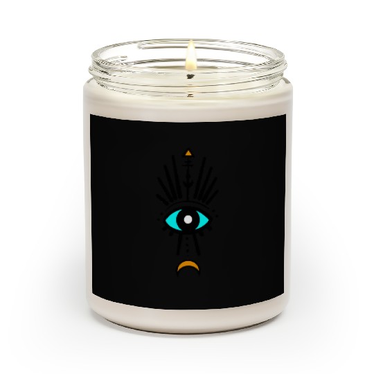 Eye Spiritual Aesthetic Esoteric Mystical Themed Scented Candles