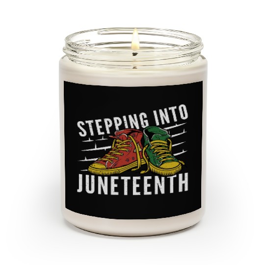 Stepping Into Juneteenth 2024 Afro American Scented Candles