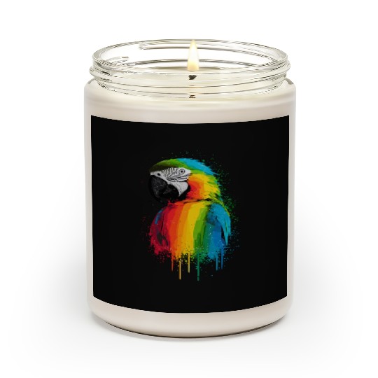 Macaw Parrot for a Bird Lover Animal Lover Scented Candles
