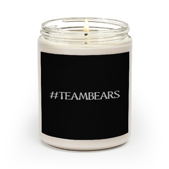 Team BEARS bear woods 2024 Scented Candles