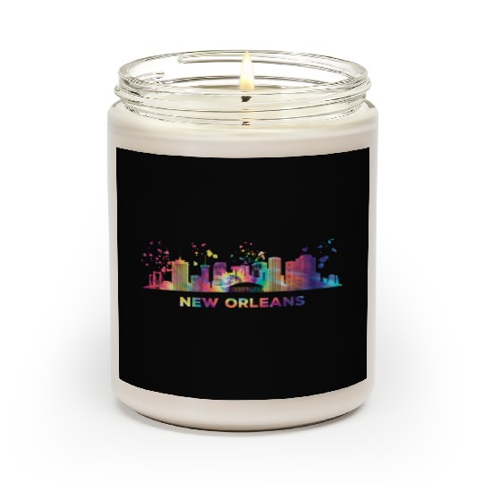New Orleanian Skyline New Orleans Scented Candles