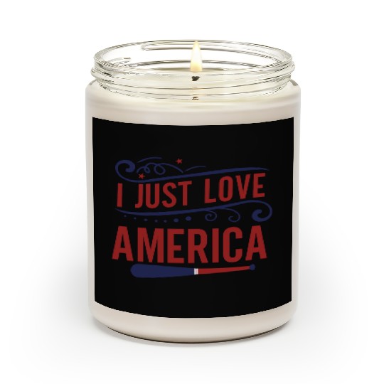 I Just Love America Scented Candles