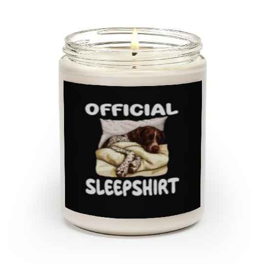 German Shorthaired Pointer Dog Official Sleep Scented Candles