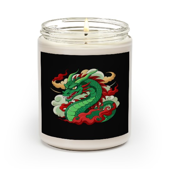 Fantasy dragon Scented Candles
