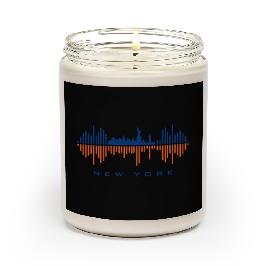 New York City Sound Waves Scented Candles