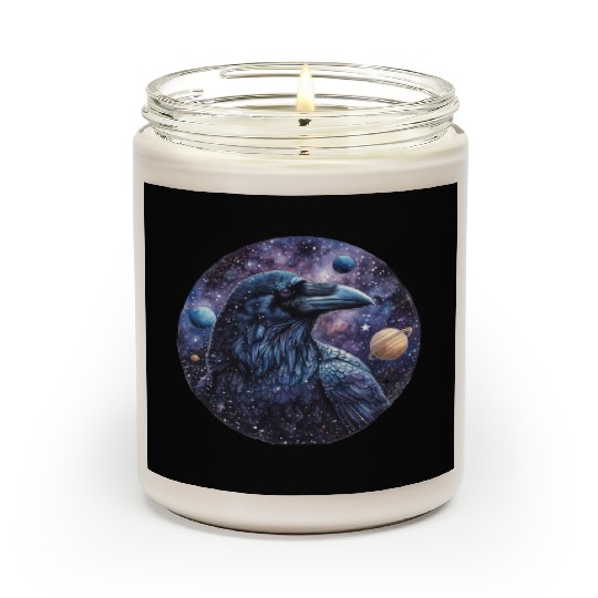 Celestial Raven Clipart Clipart, Crow Bird Witch Scented Candles