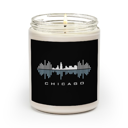 Chicago City Sound Waves Scented Candles