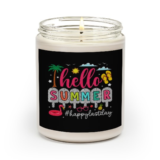 Happy Last Day of School Teacher Scented Candles