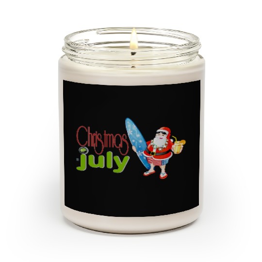 christmas in july Scented Candles