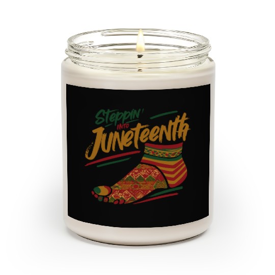 Stepping into juneteenth 1865 independence day Scented Candles
